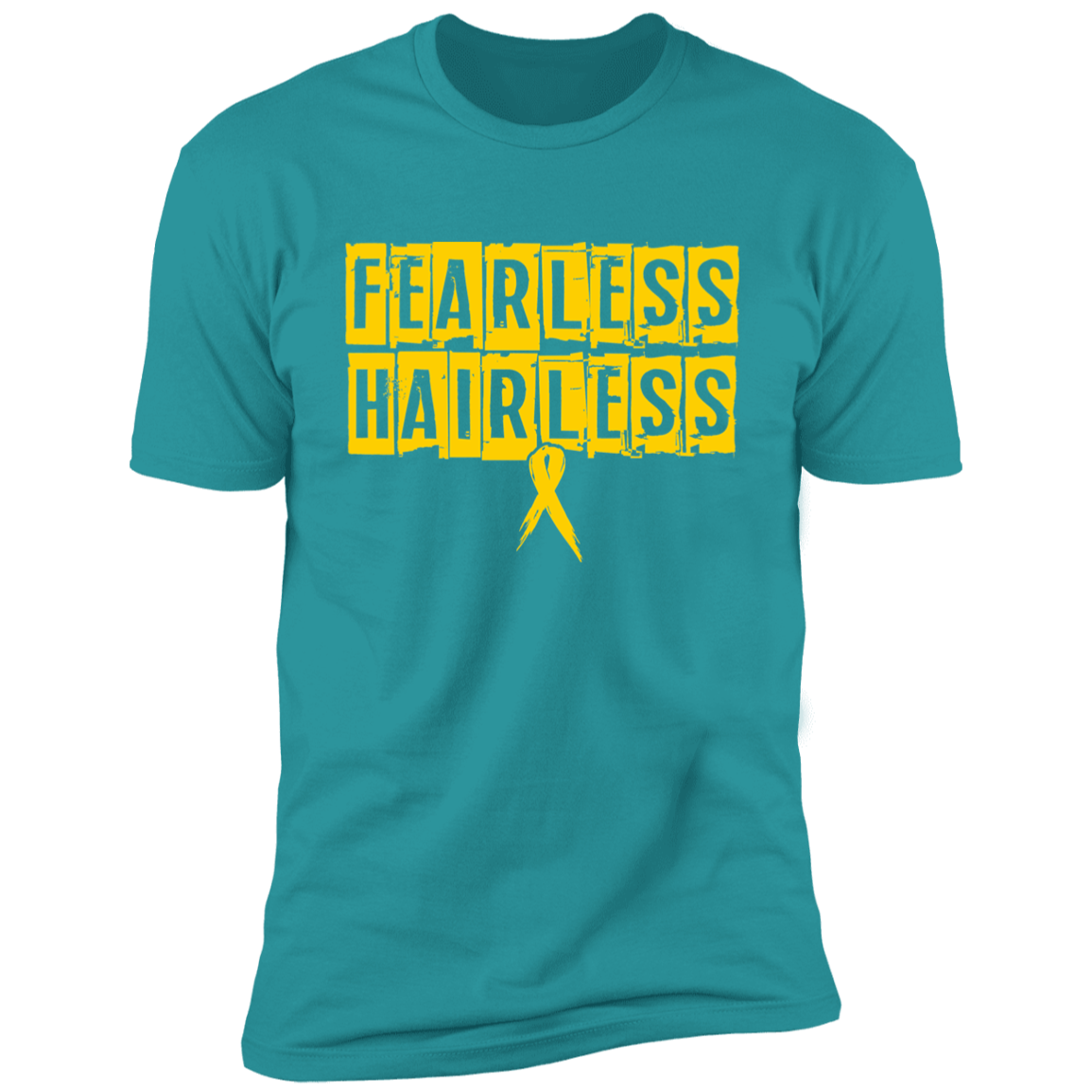 Fearless Hairless Yellow T-Shirt