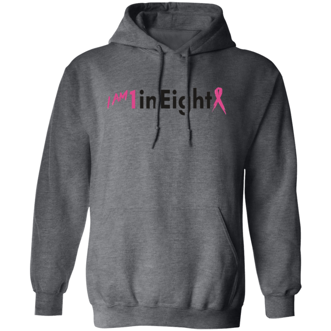 I am 1 in Eight Pink Hooded Sweatshirt