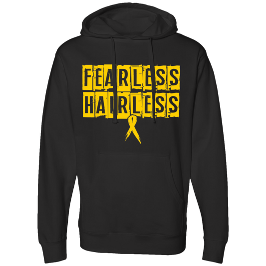 Fearless Hairless Yellow Hooded Sweatshirt