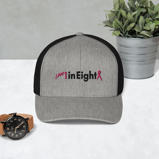 Pink 1inEight Trucker Cap